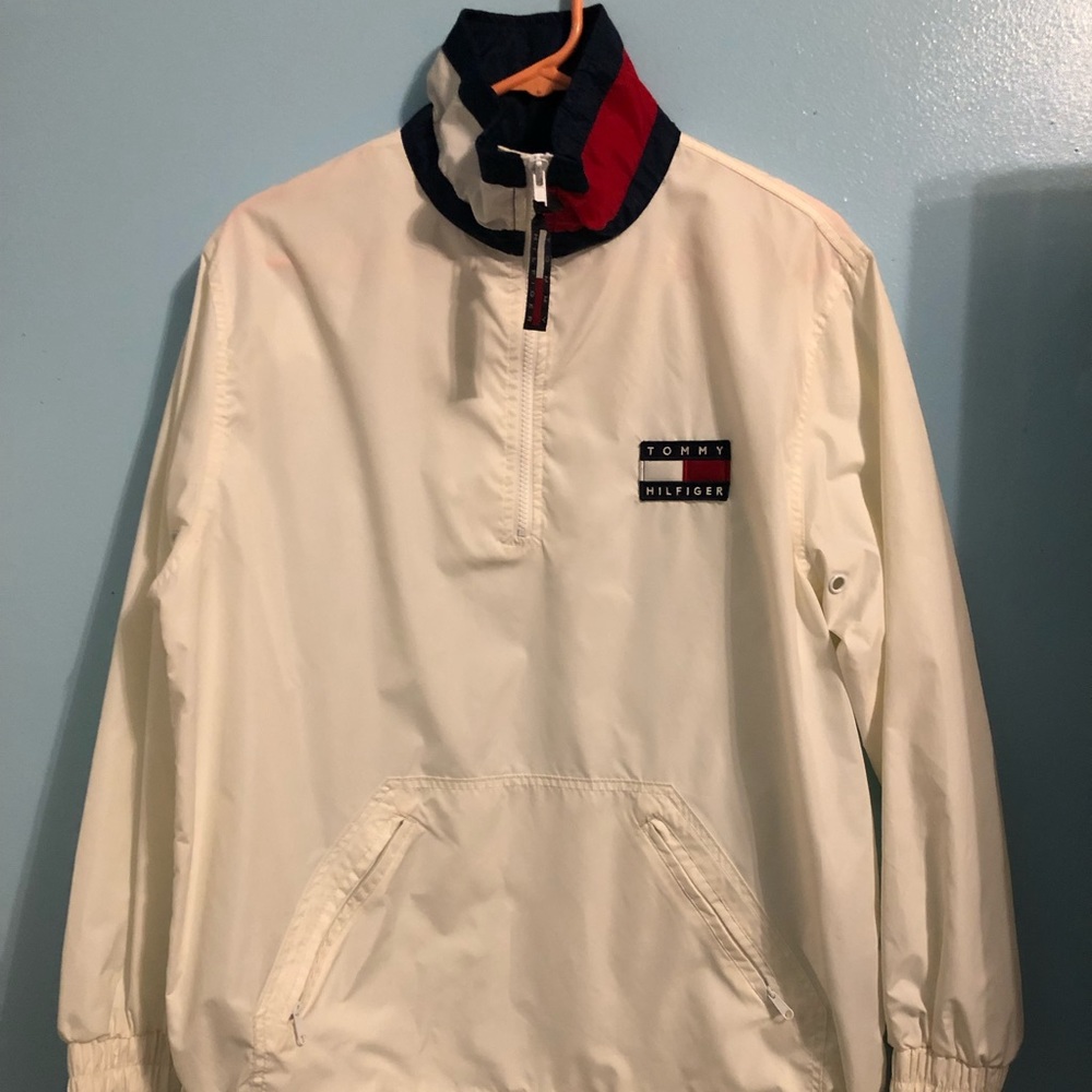 Vintage Adjustable Tommy Hilfiger Windbreaker